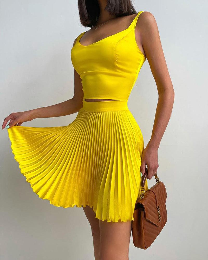 Radiant Yellow Summer Ensemble - MINOOO's