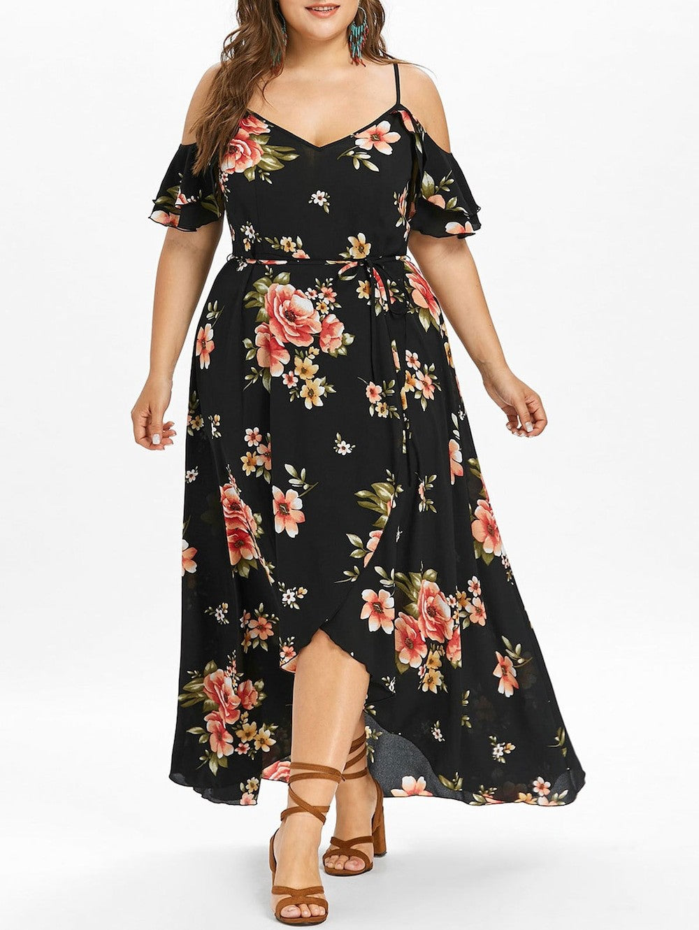 Summer Plus Size Loose Beach Long Dress Skirt - MINOOO's