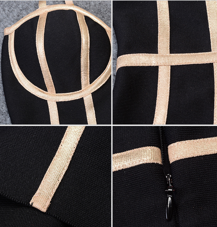 Sexy thin strapless sleeveless hip dress - MINOOO's