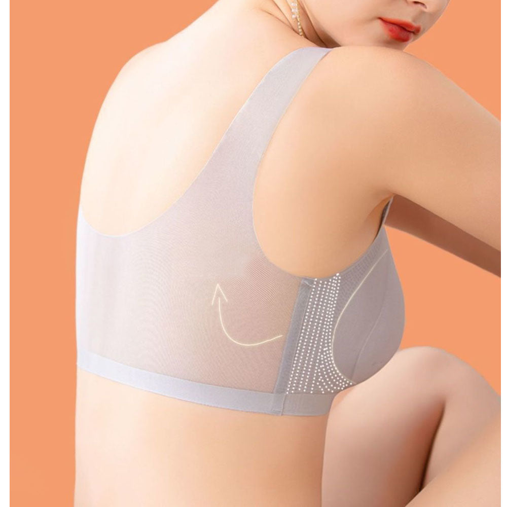 Summer Ultra-thin Ice Silk Seamless Bra Plus Size - MINOOO's