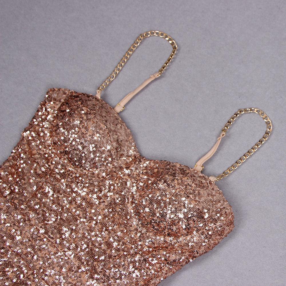 Glamorous Sequin Jumpsuit - MINOOO's