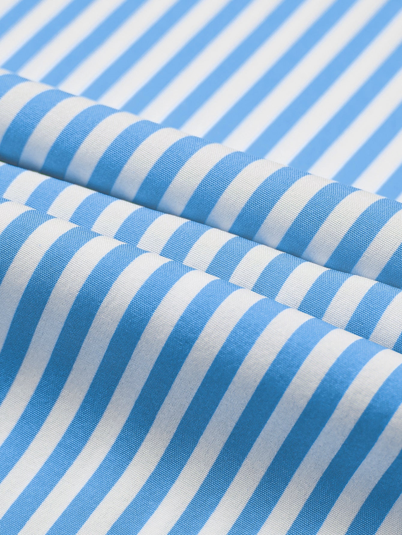 Fashion V-neck Striped Tied Dress - MINOOO's