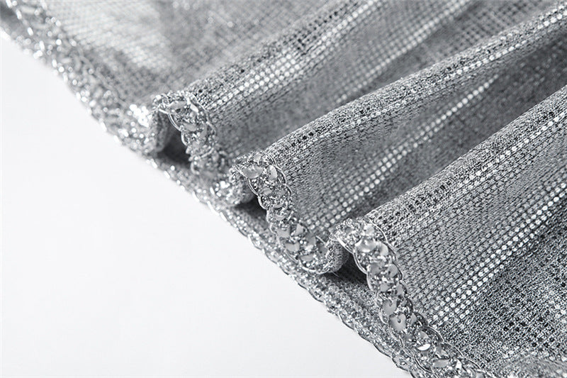 Golden Glamour Sequin Mini Dress - MINOOO's