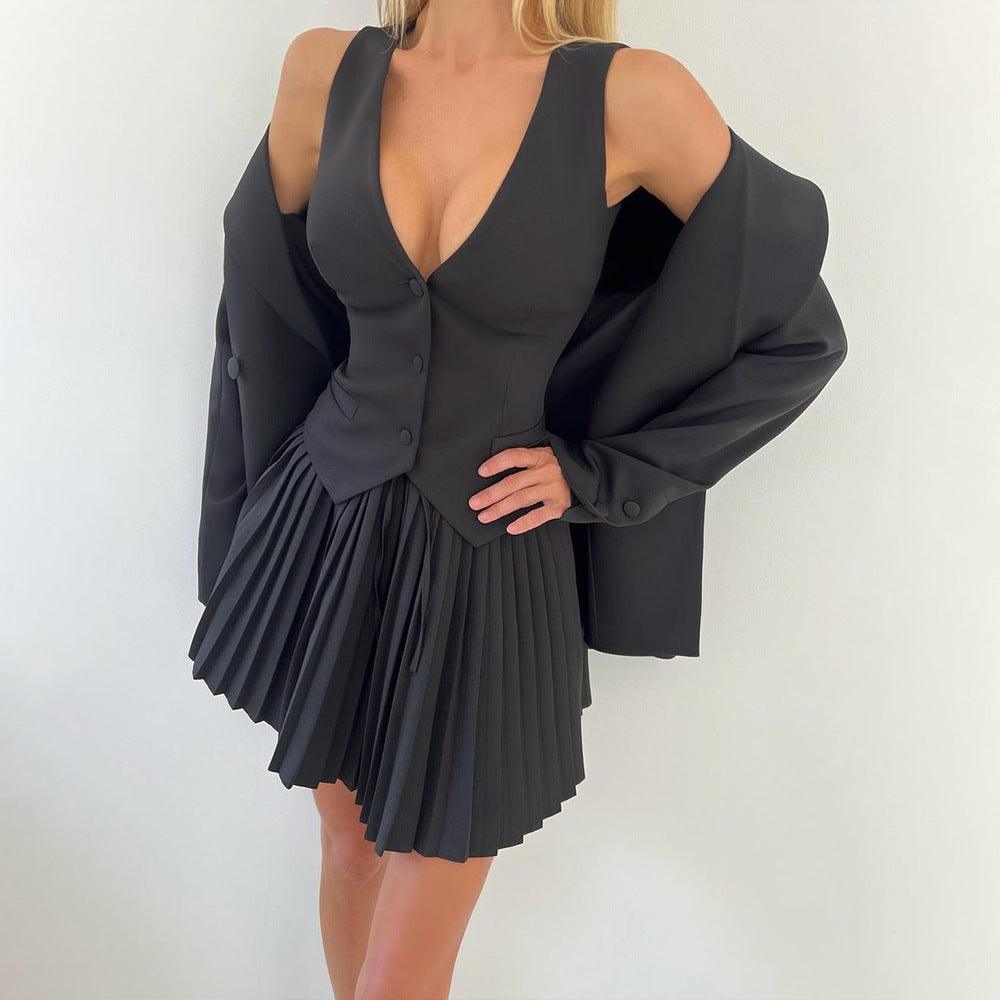 Sophisticated Pleated Ensemble - MINOOO's