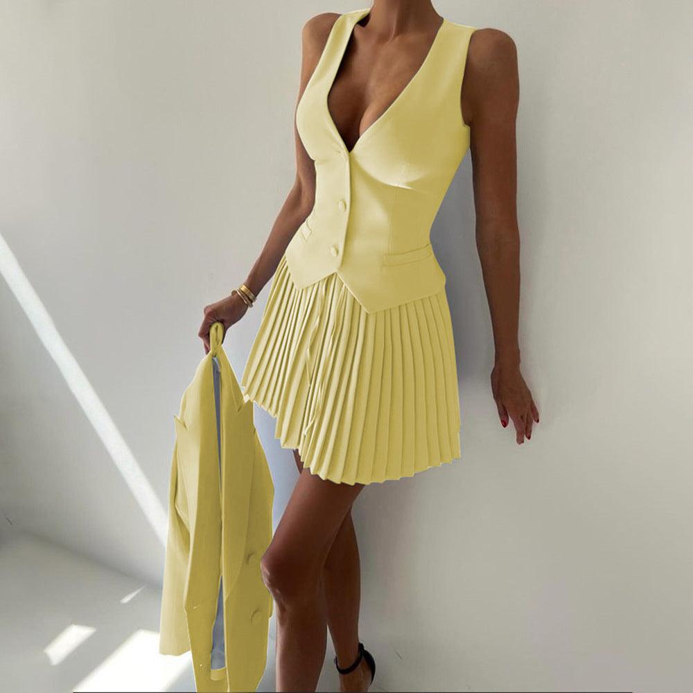 Sophisticated Pleated Ensemble - MINOOO's