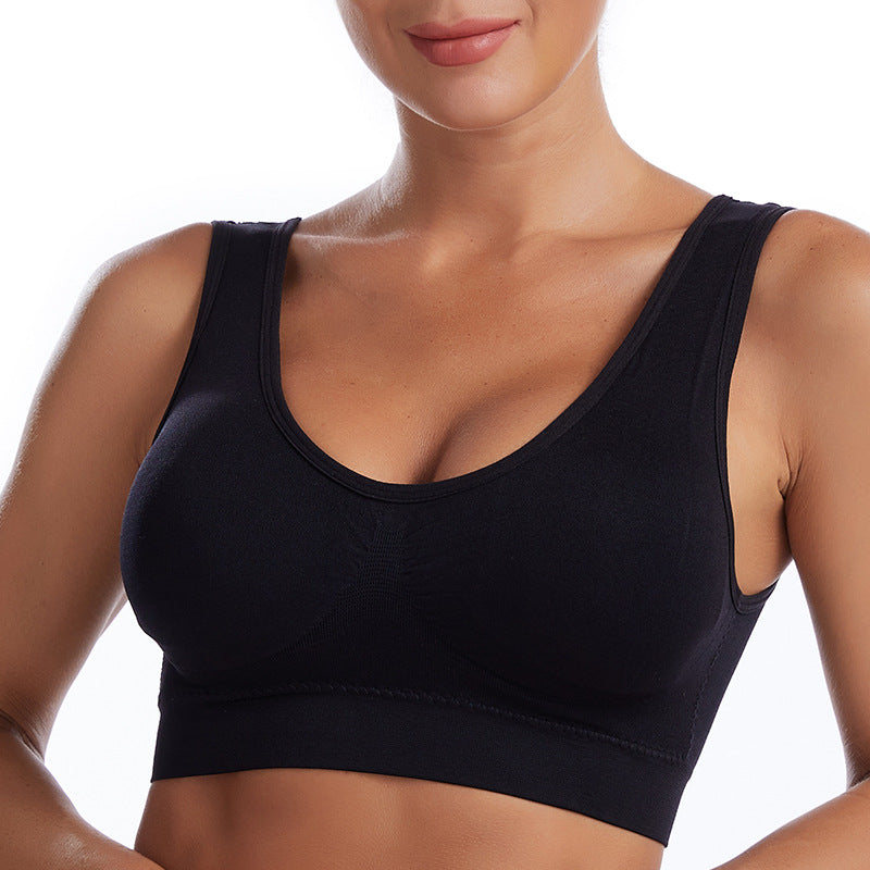 Running Shockproof Push Up Sports Bra +size - MINOOO's