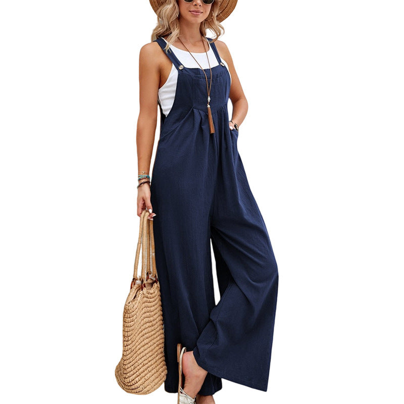 Sunset Boulevard Cotton Jumpsuit - MINOOO's