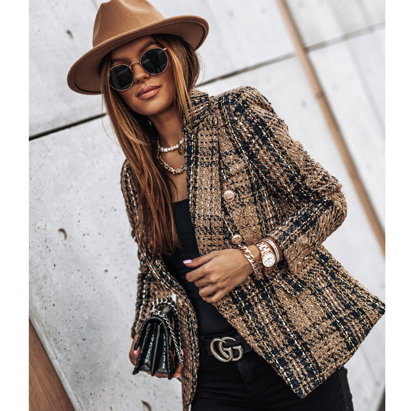 Women's Tweed Blazer Collection - MINOOO's