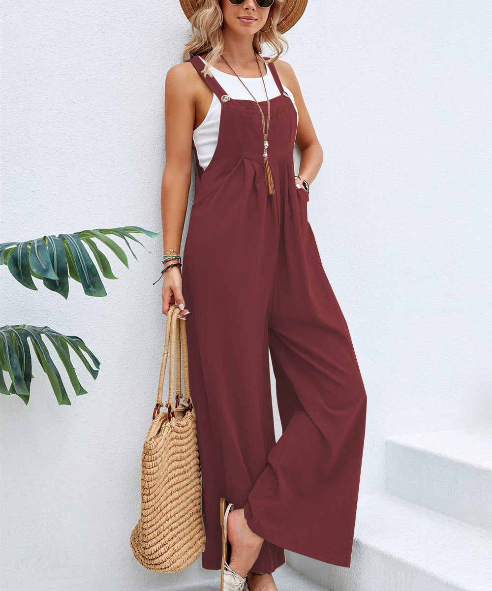Sunset Boulevard Cotton Jumpsuit - MINOOO's