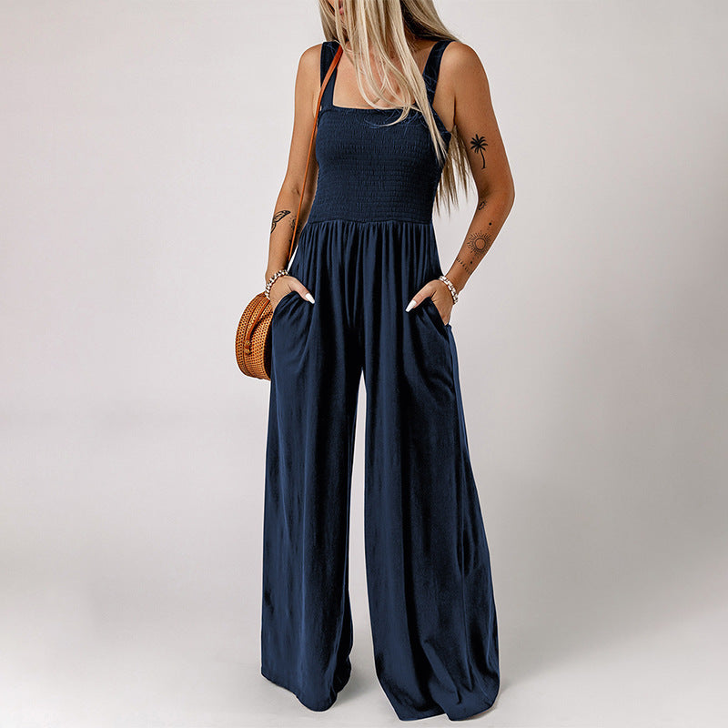 Elegant Summer Square Neck Jumpsuit - MINOOO's