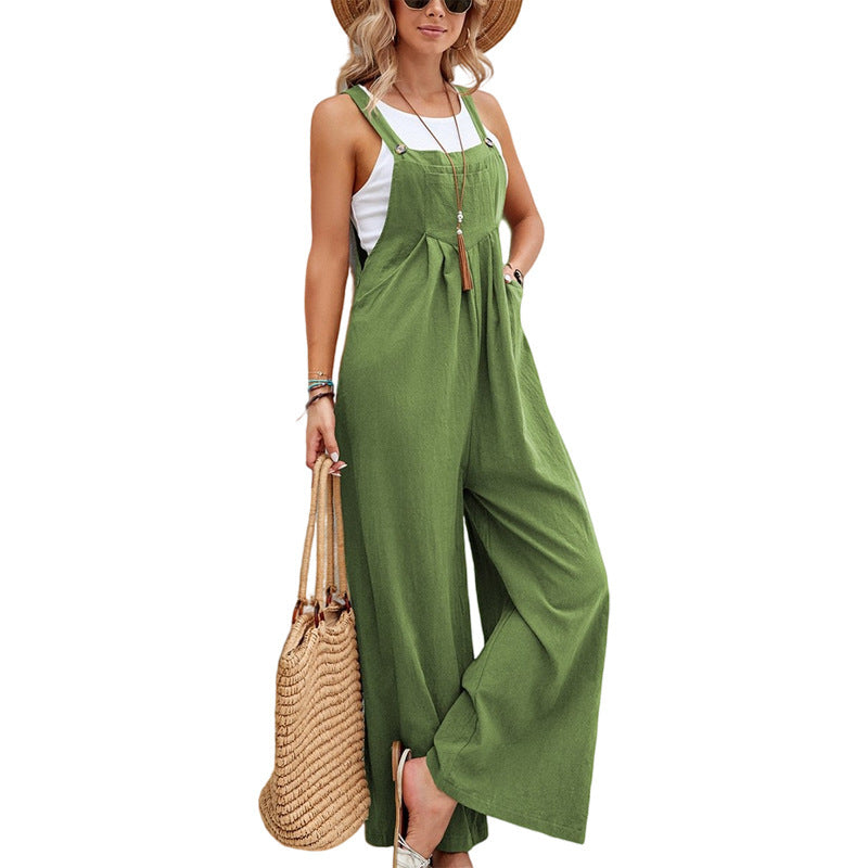 Sunset Boulevard Cotton Jumpsuit - MINOOO's