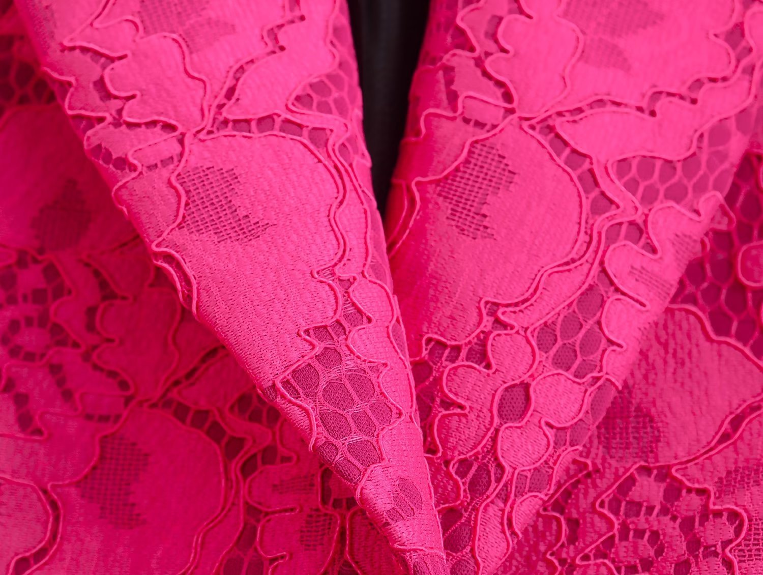 Pink Lace Blazer Suit - MINOOO's