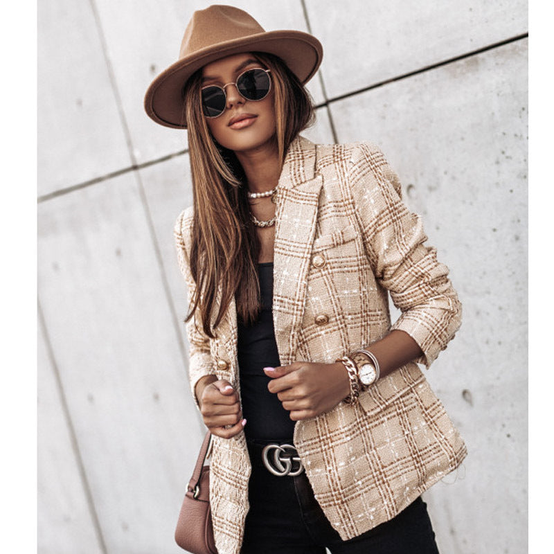 Women's Tweed Blazer Collection - MINOOO's