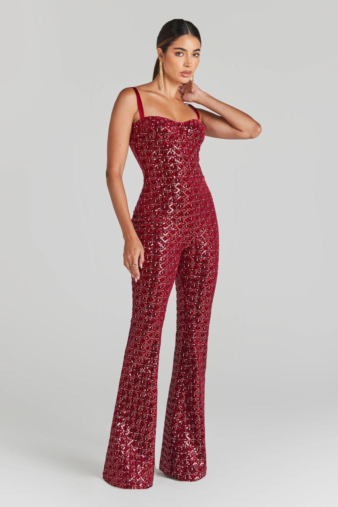 Glamorous Sequin Jumpsuit - MINOOO's
