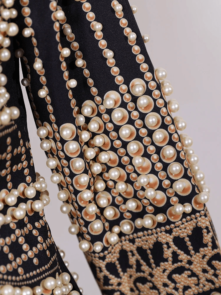 Luxe Beaded Blazer Couture - MINOOO's