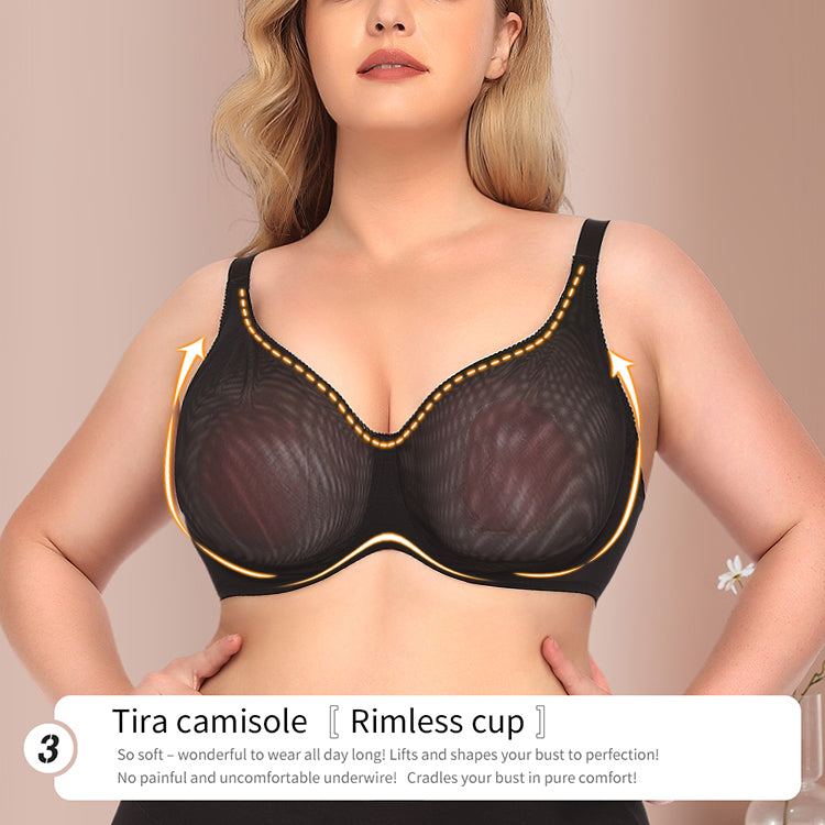 Sexy Ultra-thin Plus Size Bra - MINOOO's