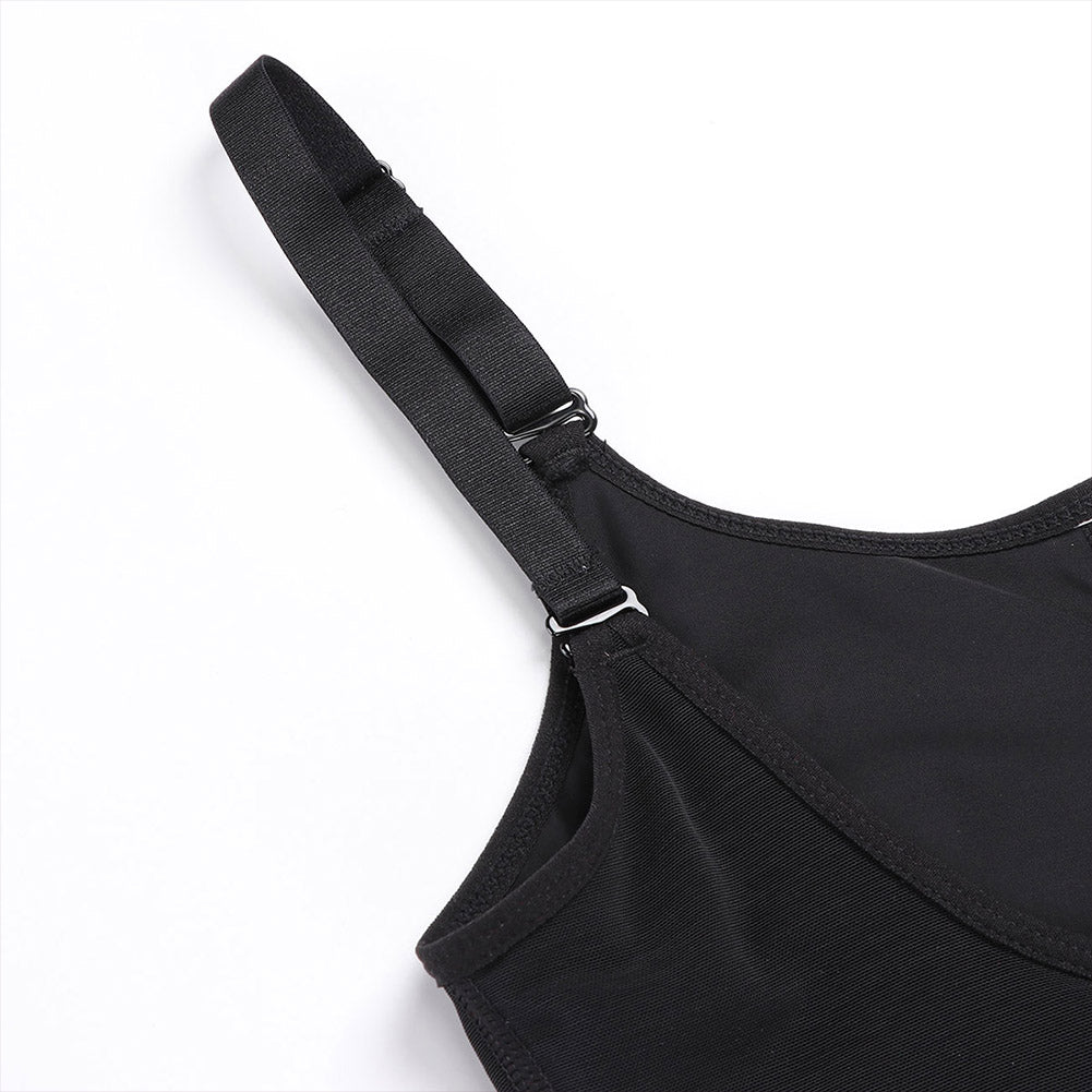 Stretch Mesh Shapewear Pants Zipper - MINOOO's