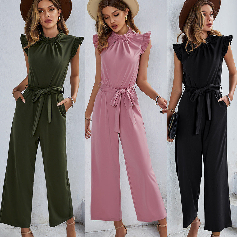 Fashion High Elastic Casual Jumpsuit - MINOOO's