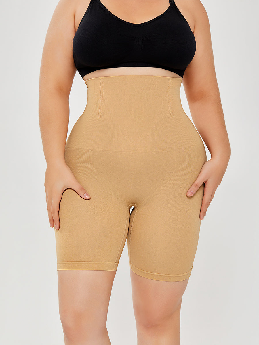 Plus Size Butt Lifting Body Shaper Shorts - MINOOO's