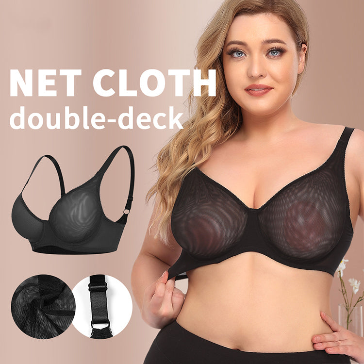 Sexy Ultra-thin Plus Size Bra - MINOOO's