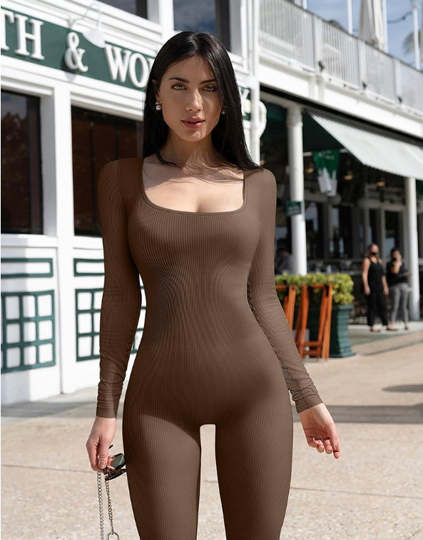 Seamless Hip Lift Yoga Jumpsuit - MINOOO's