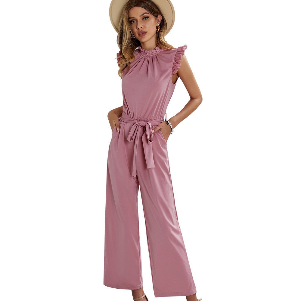 Fashion High Elastic Casual Jumpsuit - MINOOO's