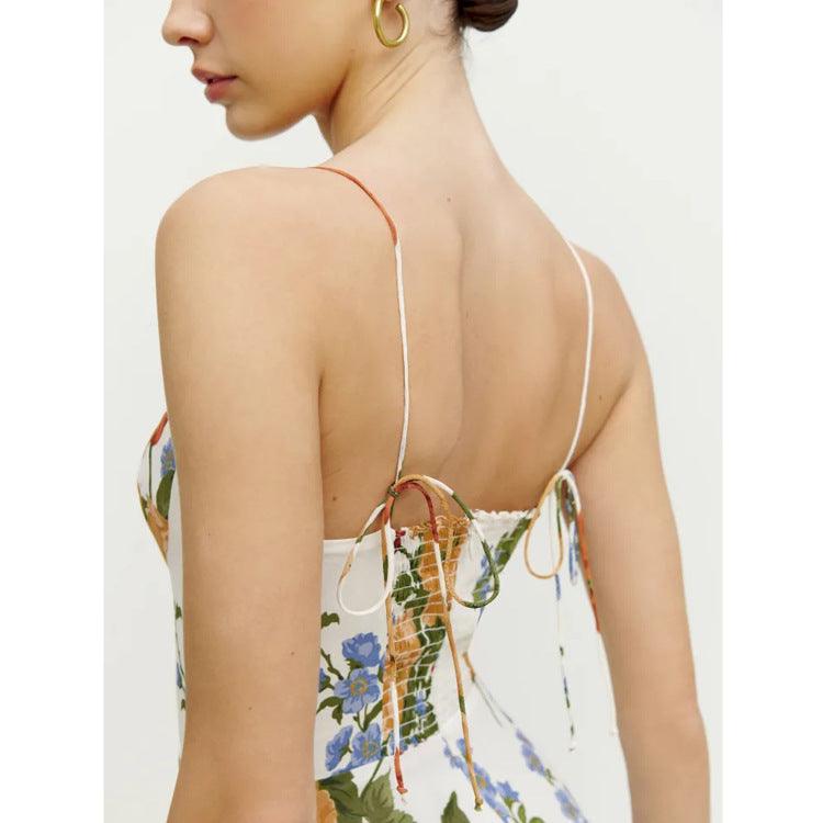 Summer Bloom Midi Dress - MINOOO's