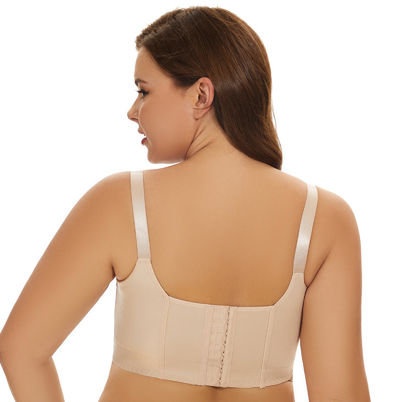 Seamless Push Up Breast Holding Bra +size - MINOOO's