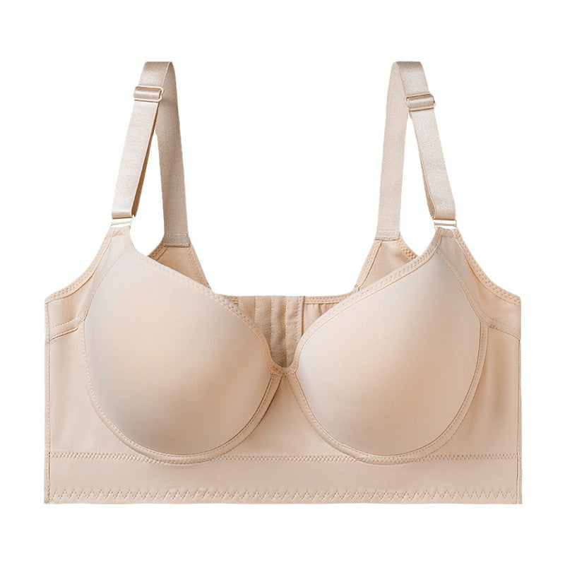 Seamless Push Up Breast Holding Bra +size - MINOOO's