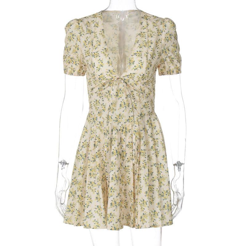 Sunshine Meadow Mini Dress - MINOOO's