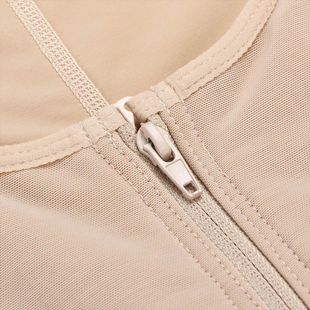 Stretch Mesh Shapewear Pants Zipper - MINOOO's