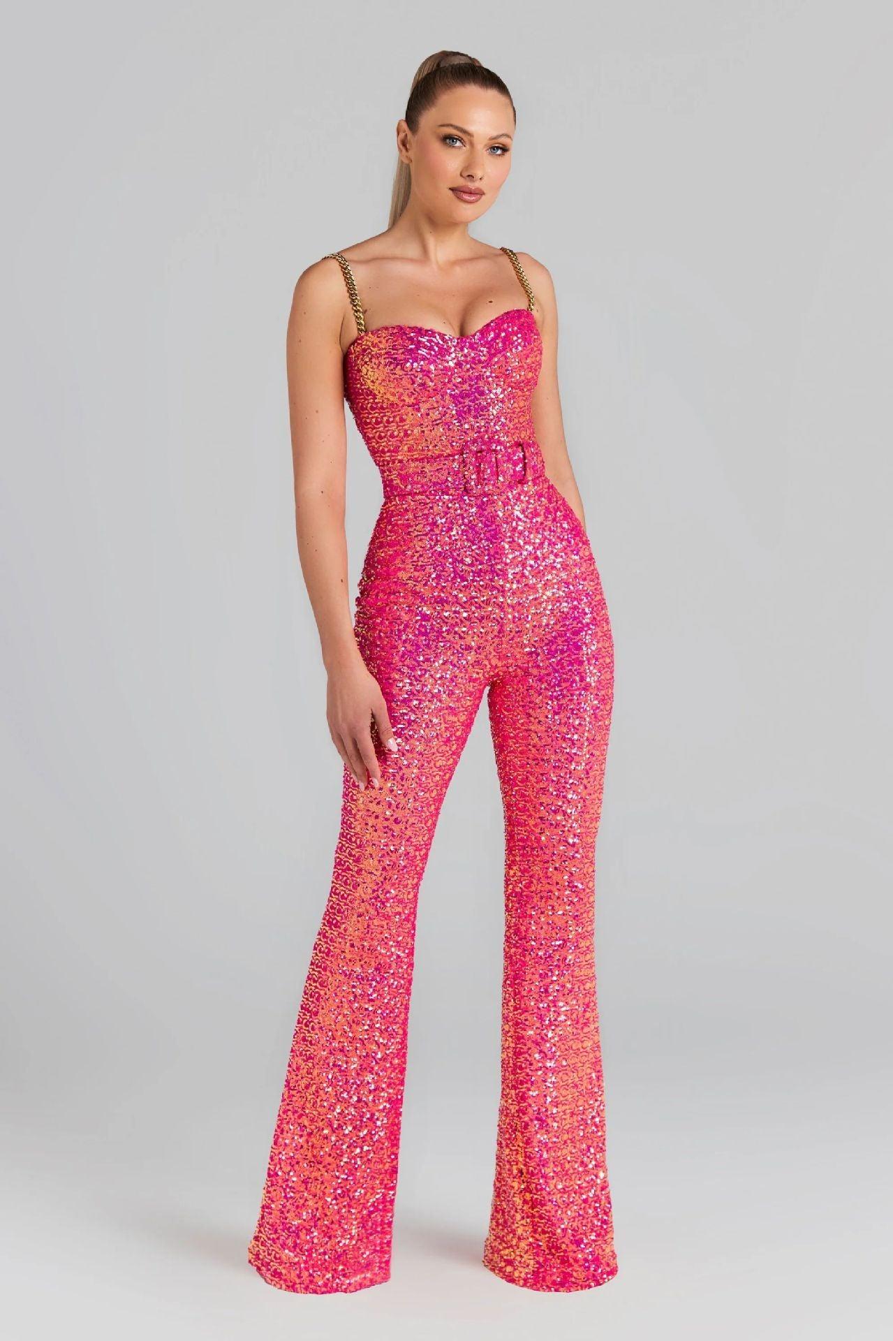 Glamorous Sequin Jumpsuit - MINOOO's