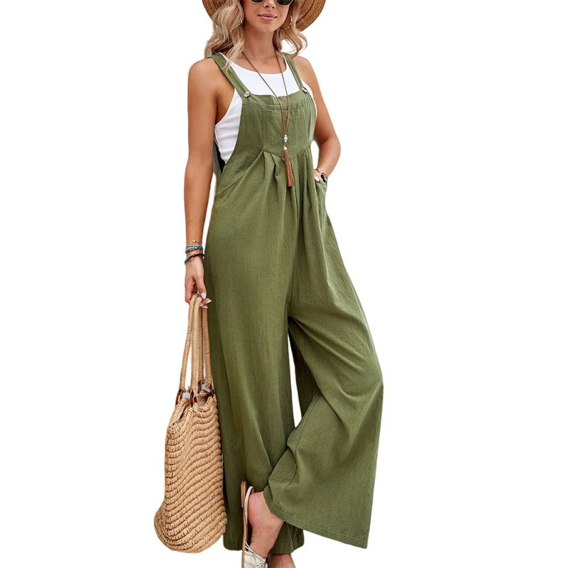 Sunset Boulevard Cotton Jumpsuit - MINOOO's