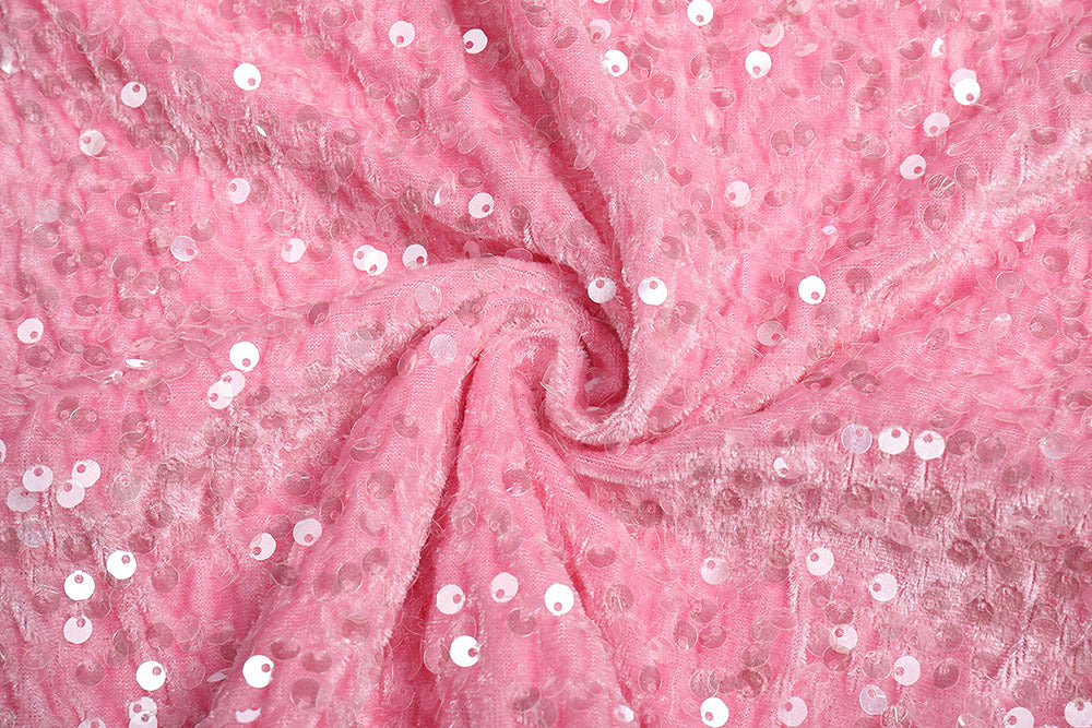 Sparkling Rosé Evening Gown - MINOOO's