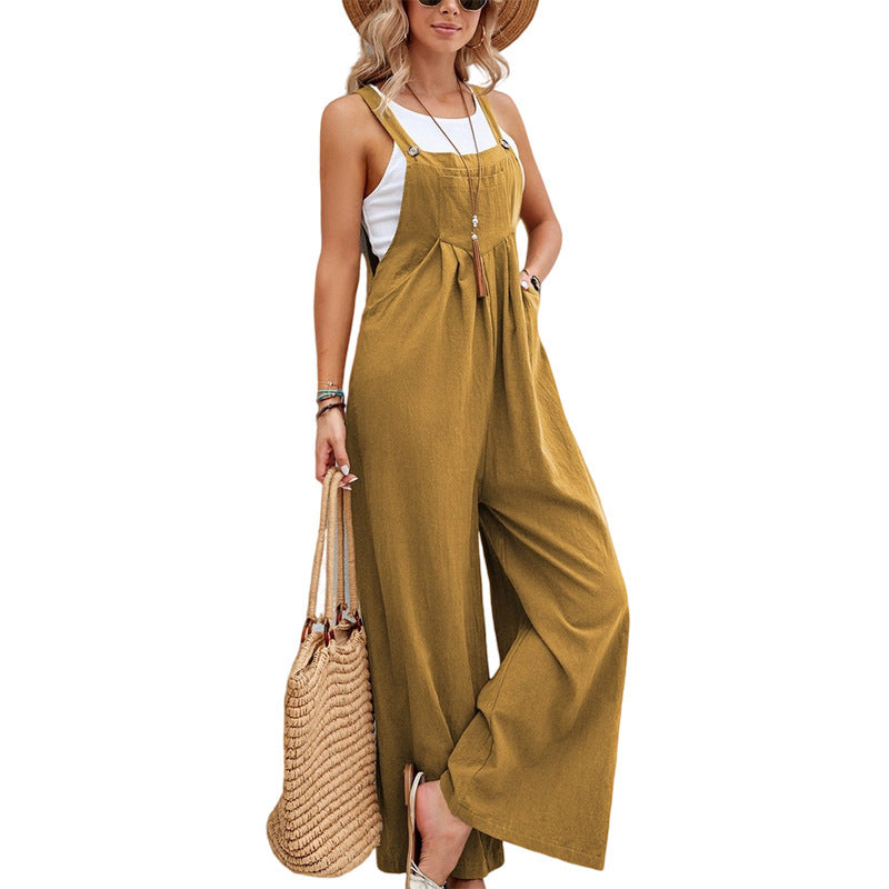 Sunset Boulevard Cotton Jumpsuit - MINOOO's