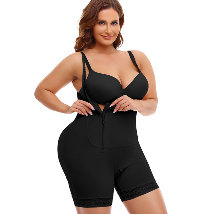 One-piece Waist And Hip Lift Plus Size Shapewear - MINOOO's