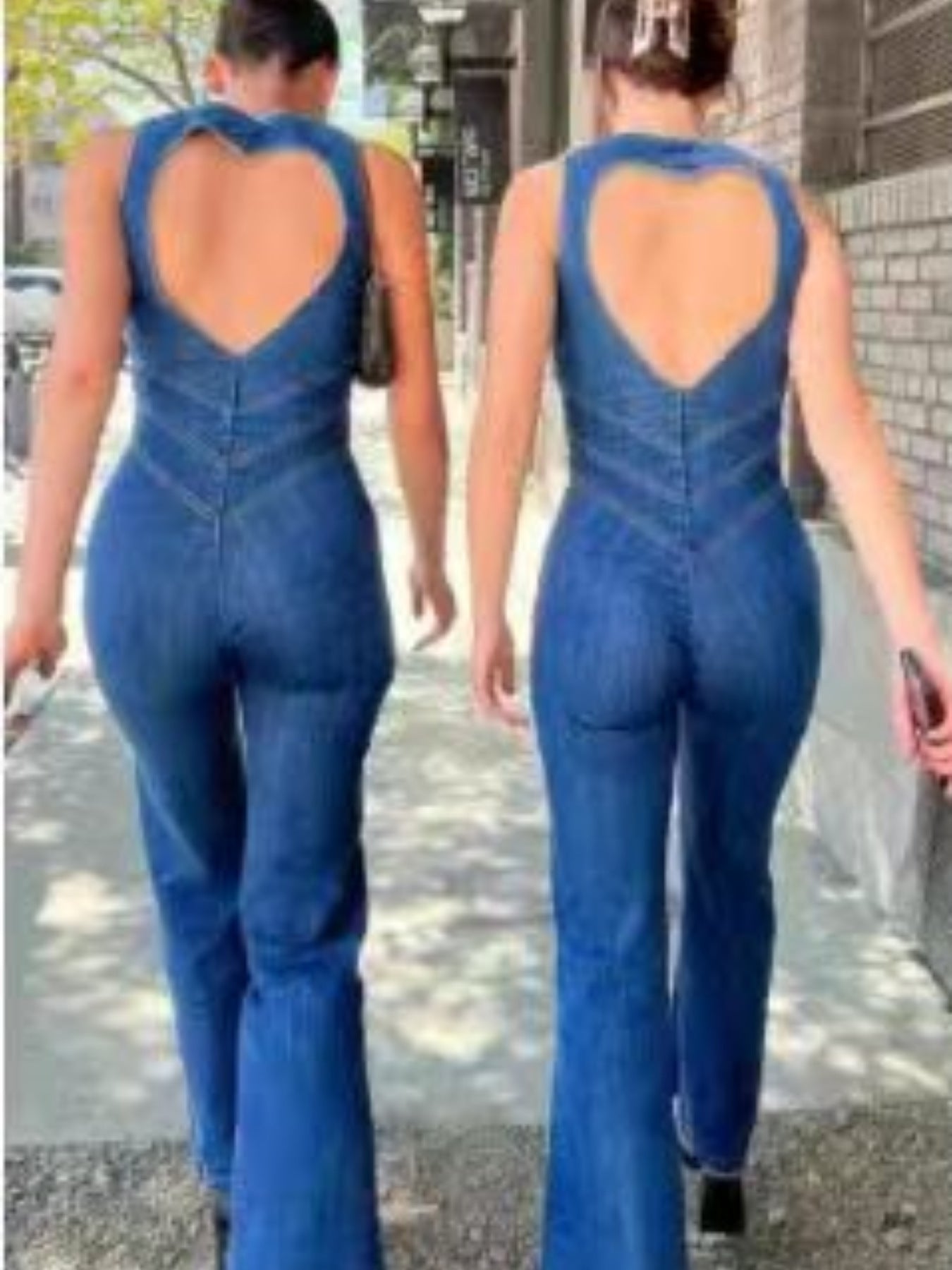 Retro Revival Denim Jumpsuit - MINOOO's