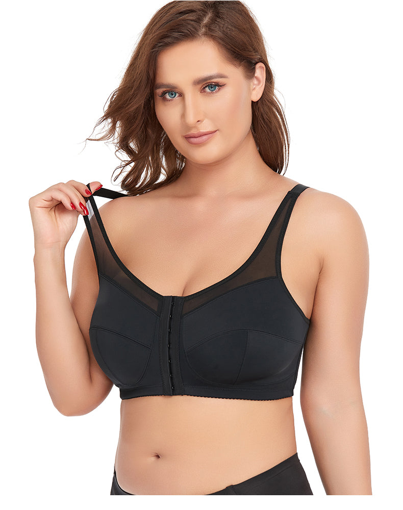 Wireless Lace Big Cup Bra - MINOOO's