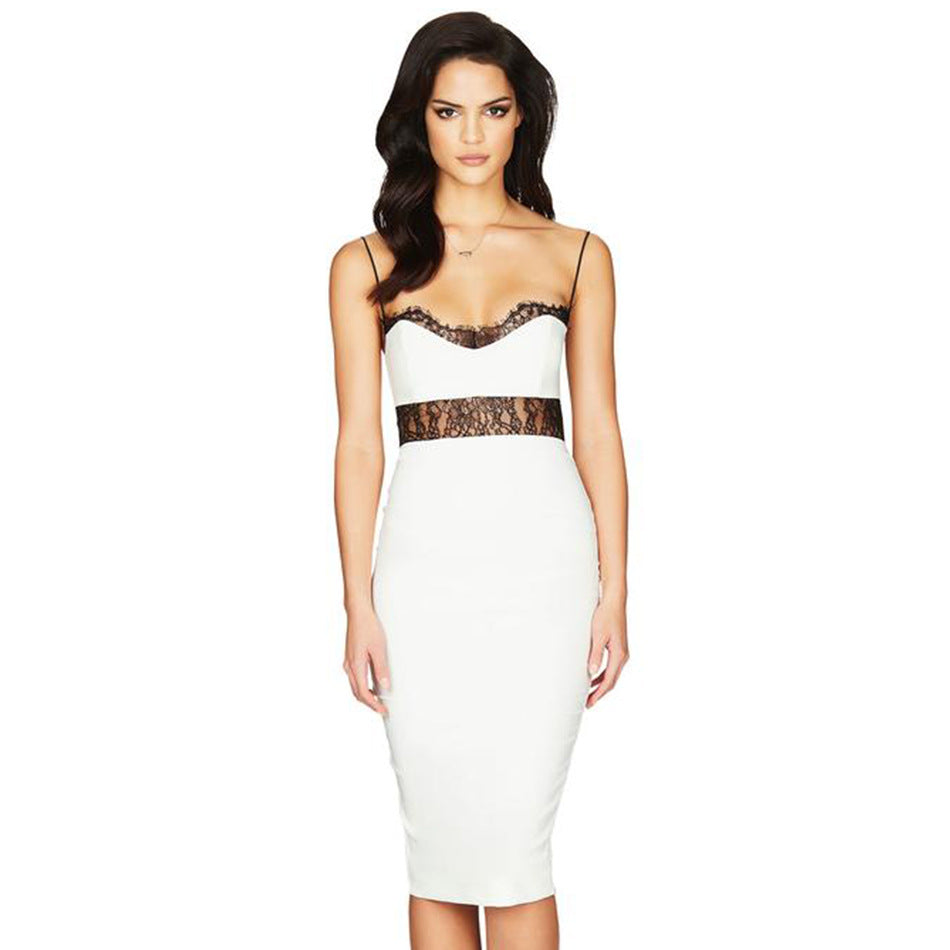 Split Hollow Sexy Party Dress - MINOOO's