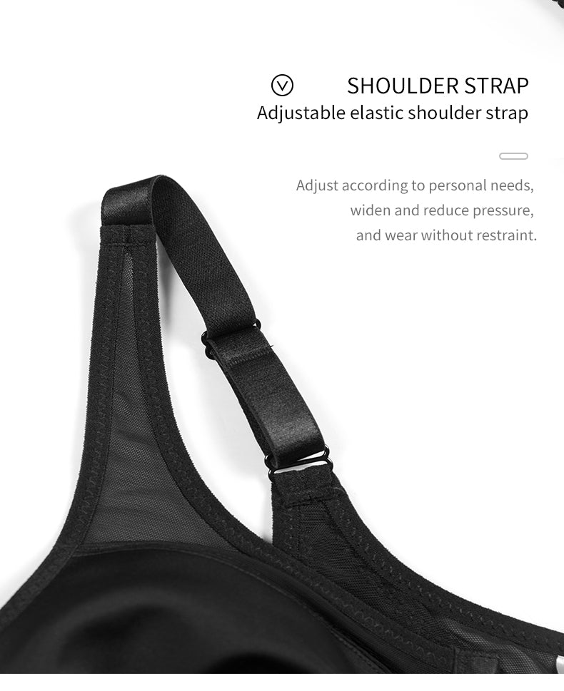 Wireless Lace Big Cup Bra - MINOOO's