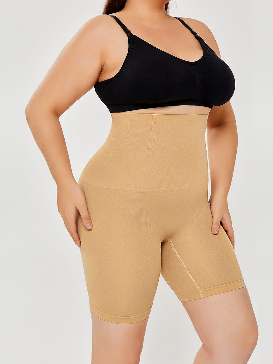 Plus Size Butt Lifting Body Shaper Shorts - MINOOO's