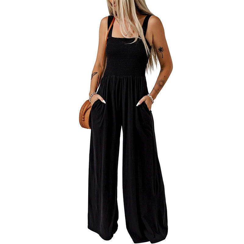 Elegant Summer Square Neck Jumpsuit - MINOOO's