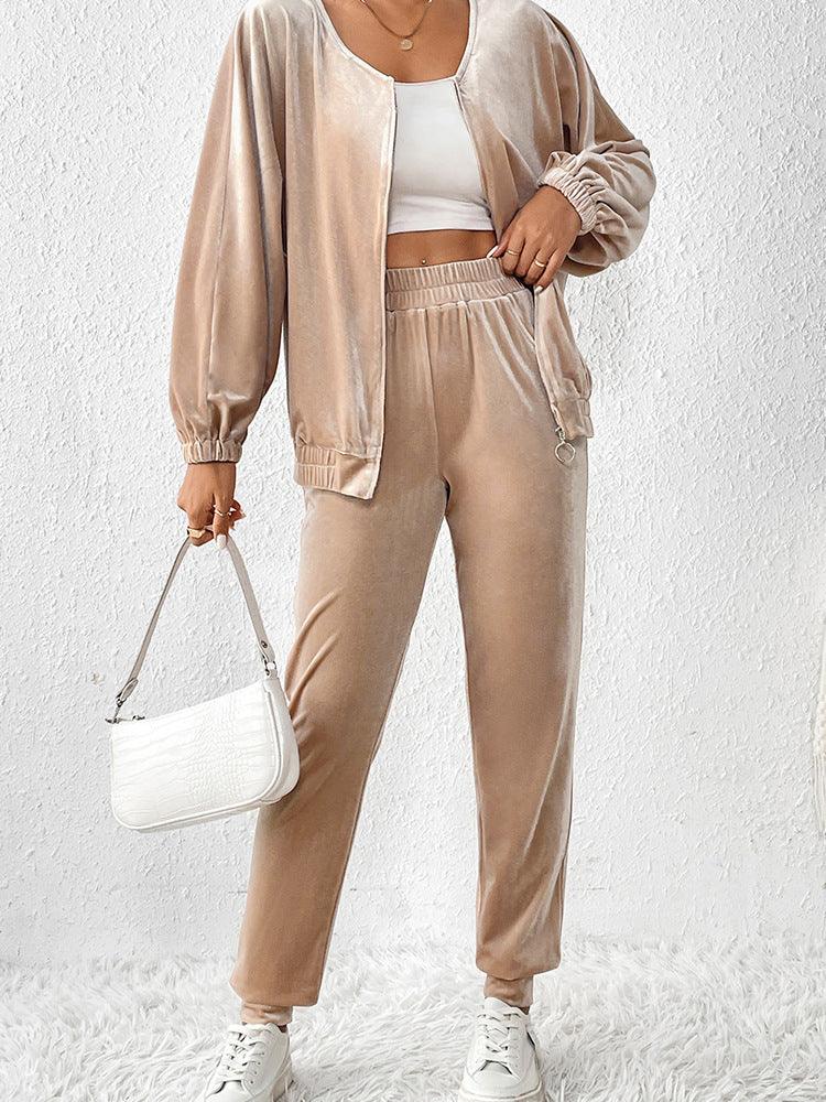Premium Velour Jogger Set - MINOOO's